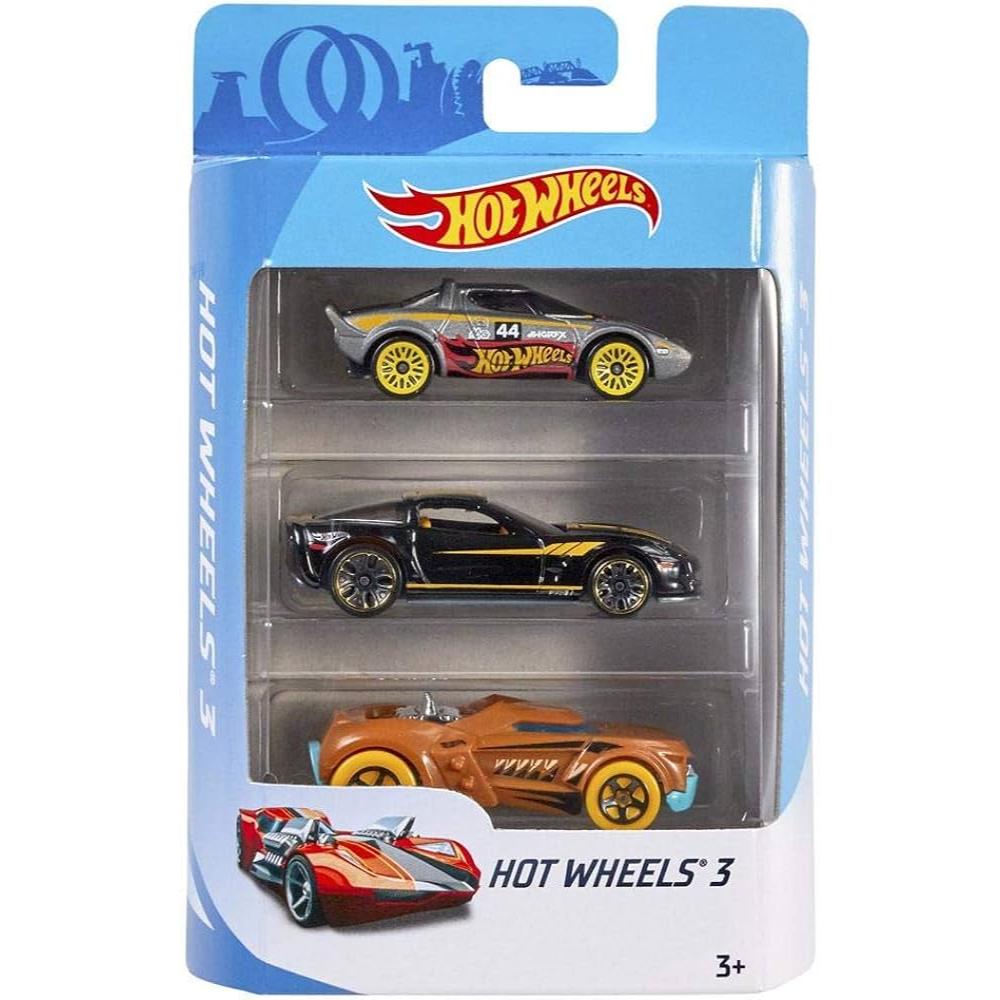 Hotwheels Basic 3 Cars Pack Asst
