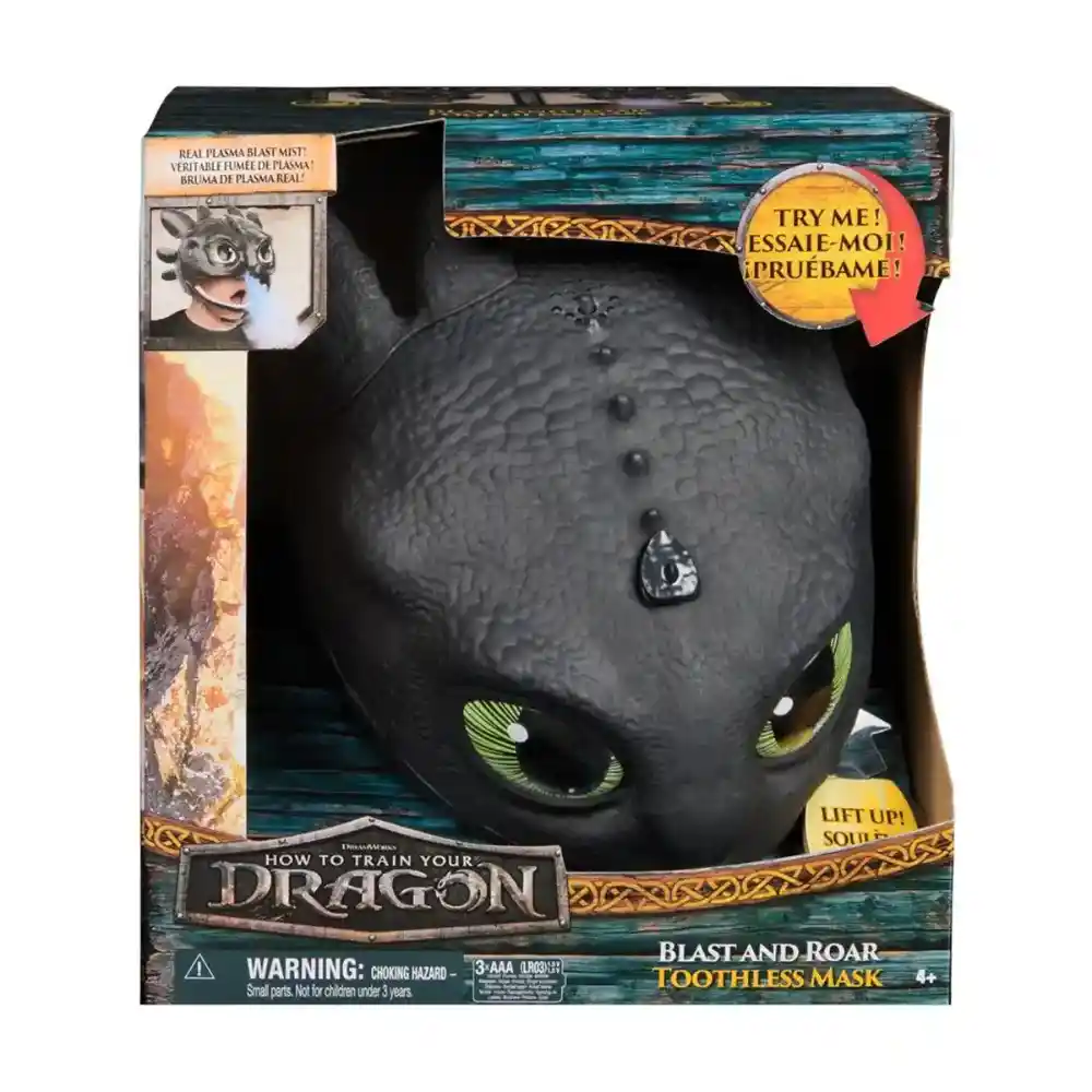 How to Train Your Dragon Movie Blast & Roar Toothless Mask