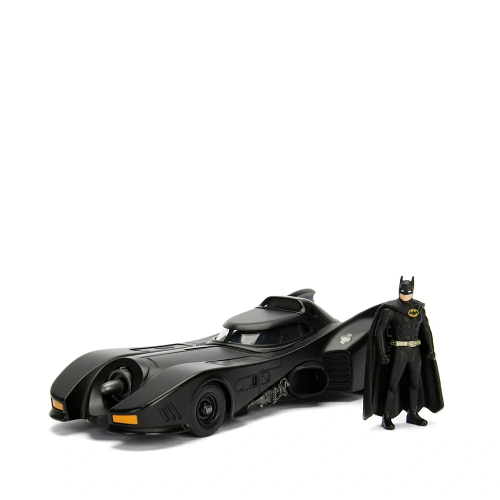 JADA DIE CAST DC COMICS- 1989 BATMOBILE & Batman