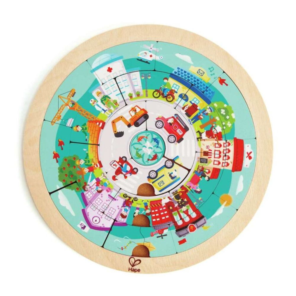 HAPE JOBS ROUNDABOUT PUZZLE