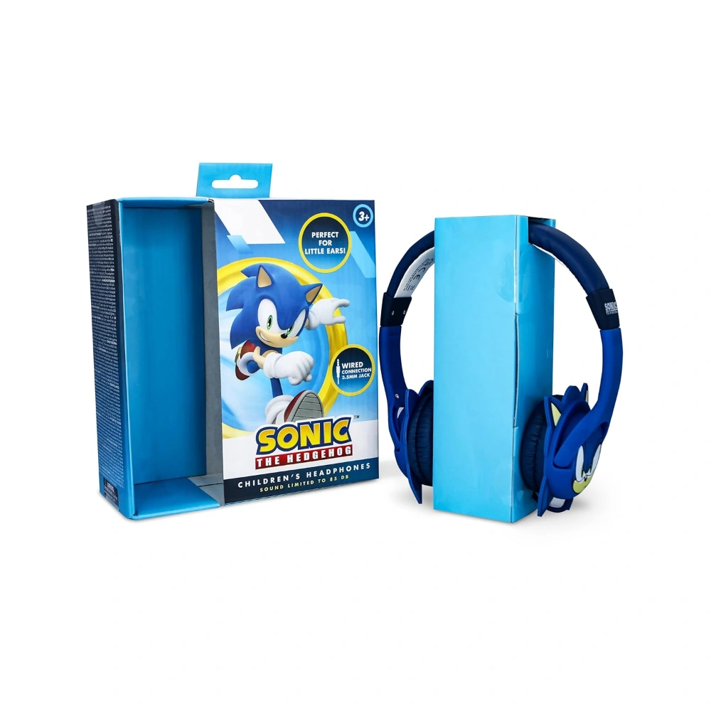 Kids Wired Headphones with ears Sonic