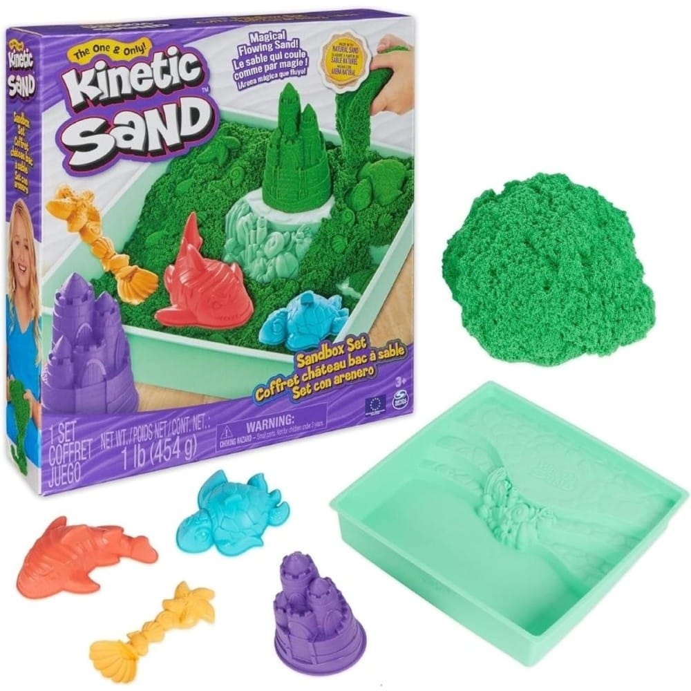 Kinetic Sand Box Set V2 (1lb) Asst.