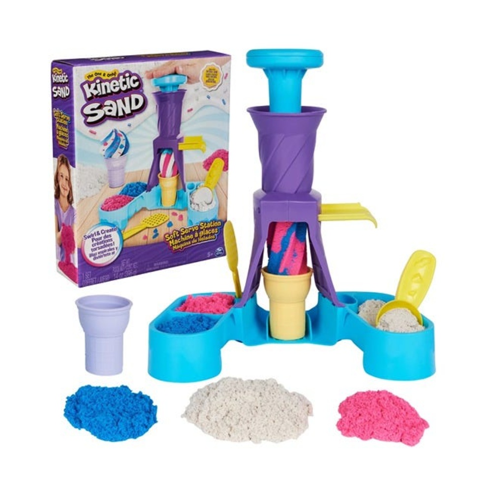 Kinetic Sand Soft Serve Station