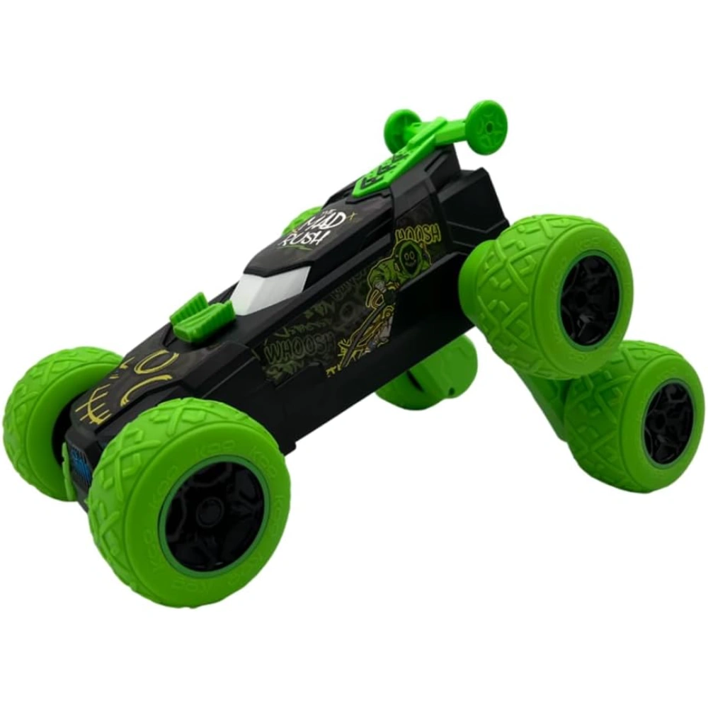 KOO KOTARO Remote control Anime Action Racing Car Radio Controlled 360 Degree Rotating High Speed Car With Lights & Sound Rechargeable Battery Toys for Boys for Kids