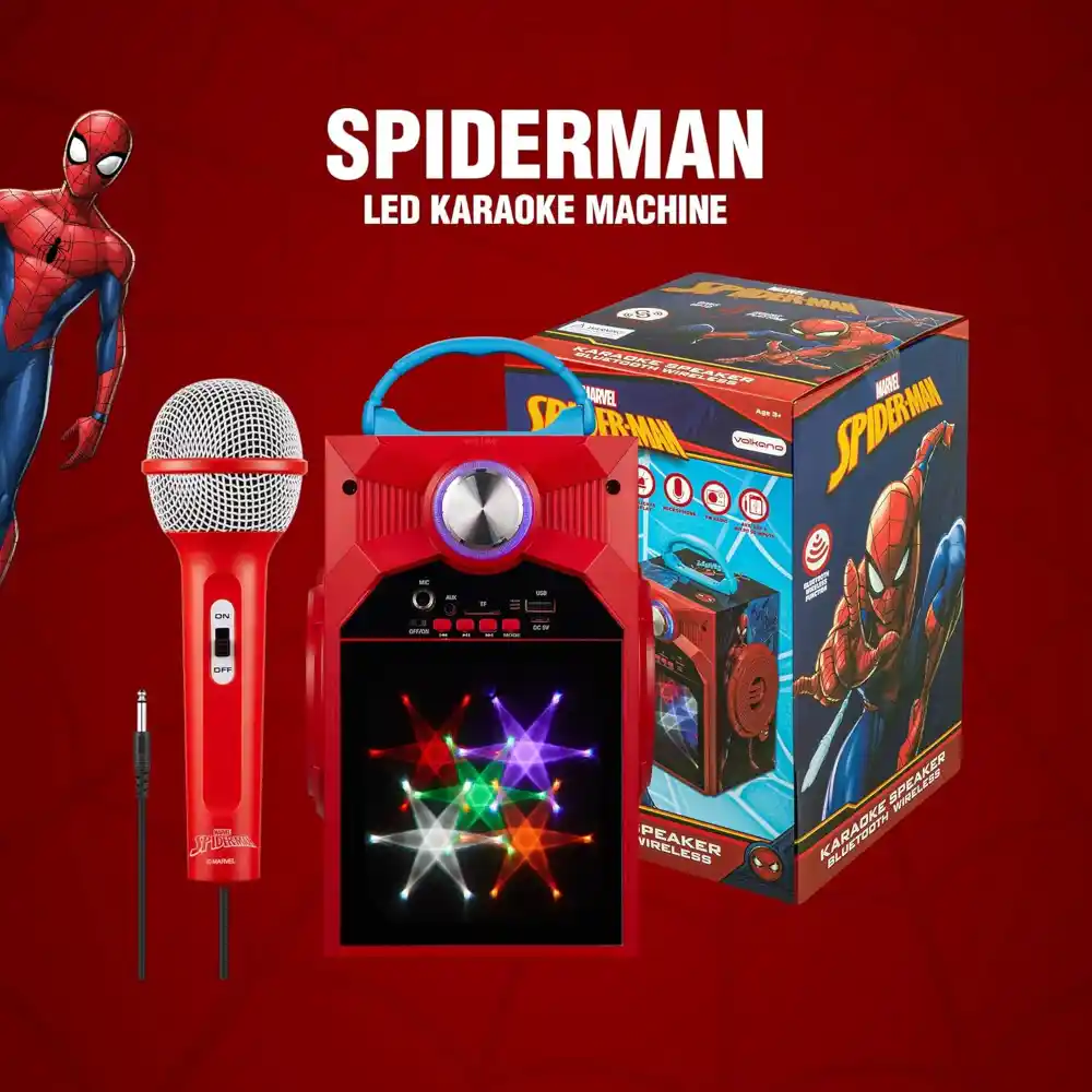 Led Bluetooth Karaoke Machine With Microphone