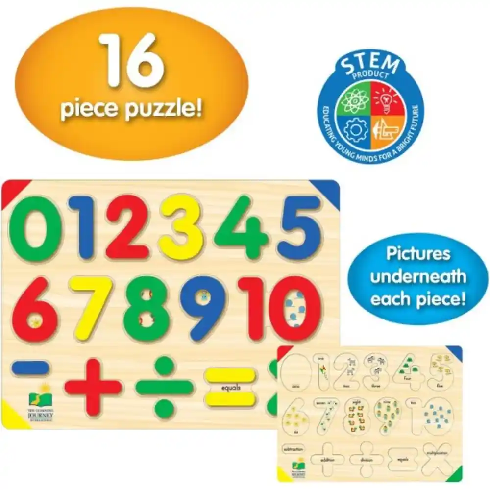 Lift & Learn 123 Number Puzzle