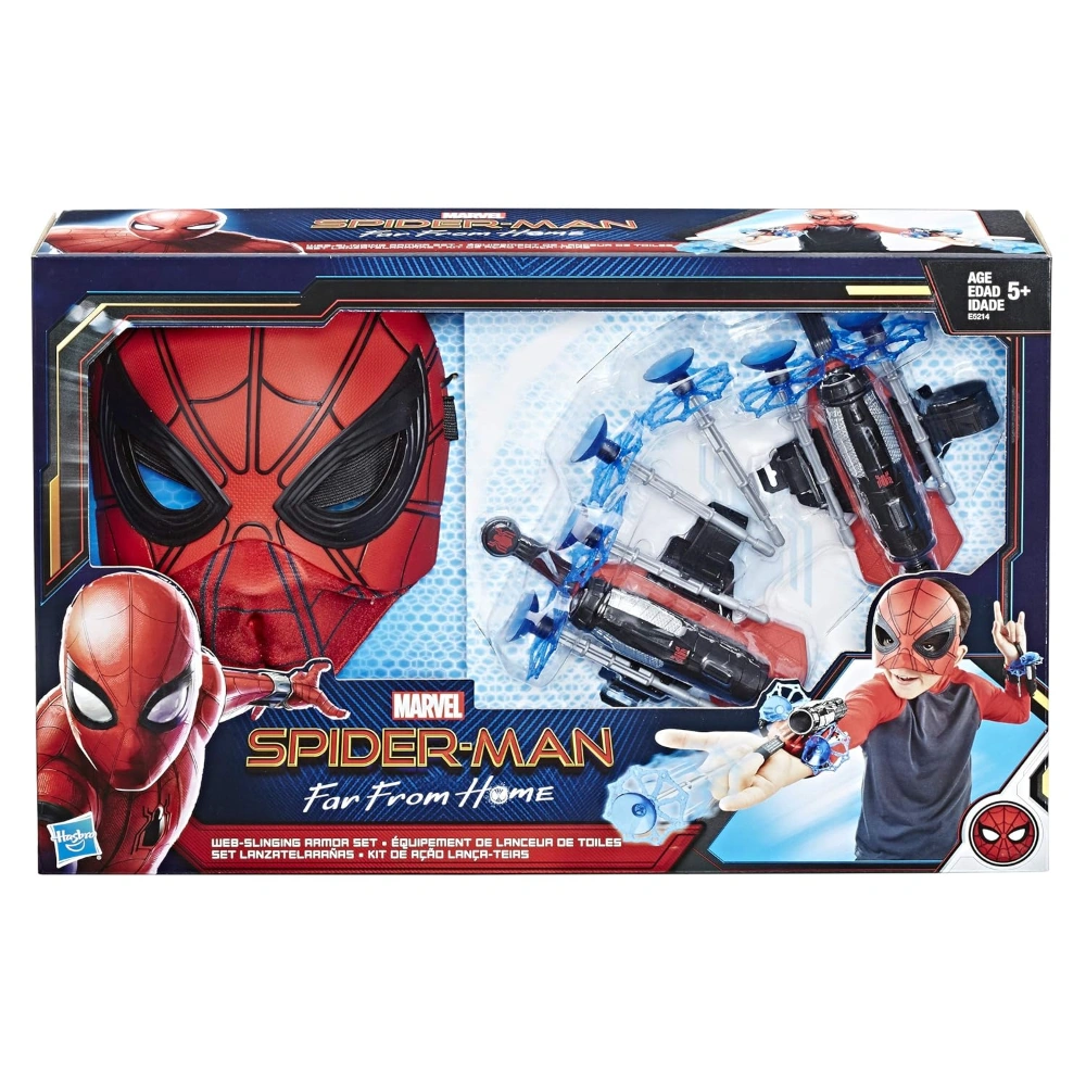 Marvel Spider-Man: Far from Home Spider-Man Web-Slinging Armour Set Role-Play Toys
