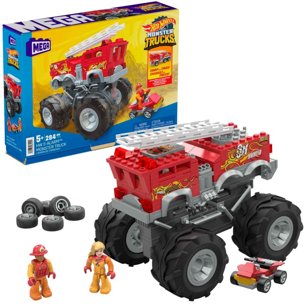 MEGA Hot Wheels HW 5-Alarm Fire Truck