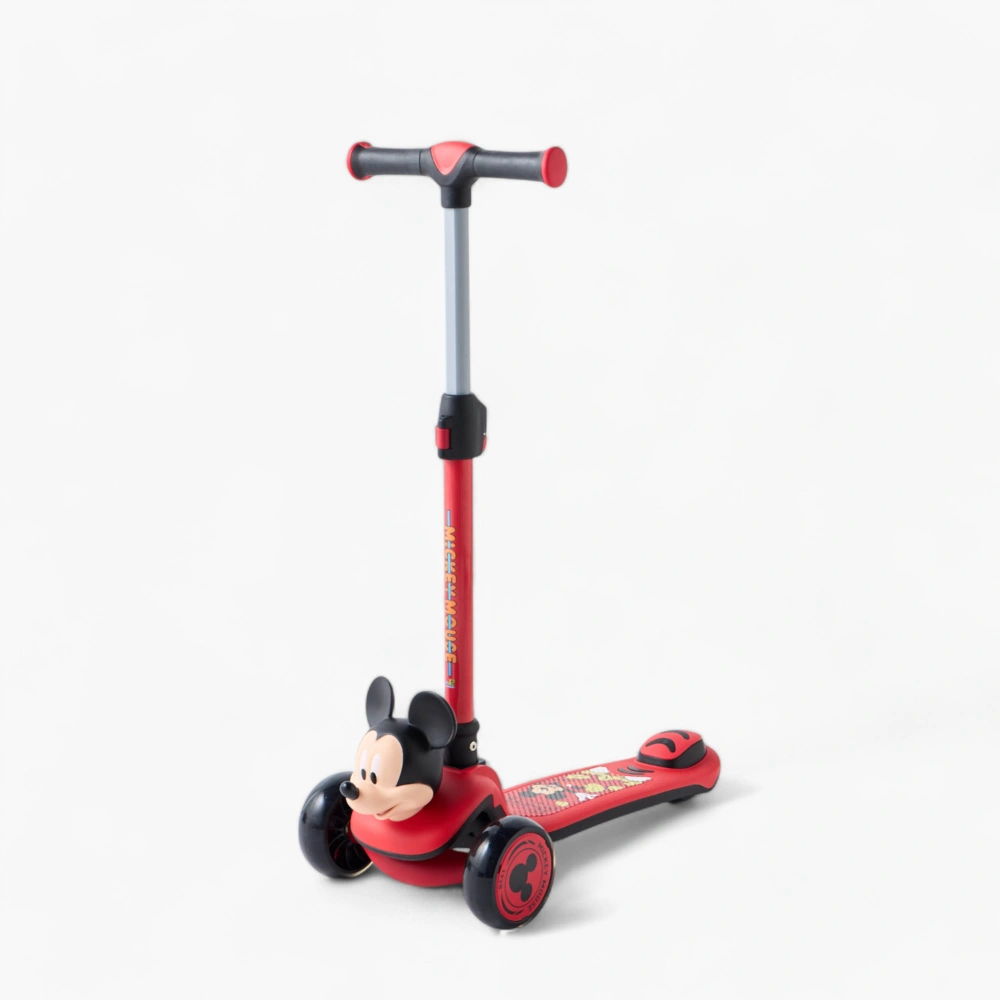 Mesuca Disney Mickey Mouse 3D Foldable Twist Scooter