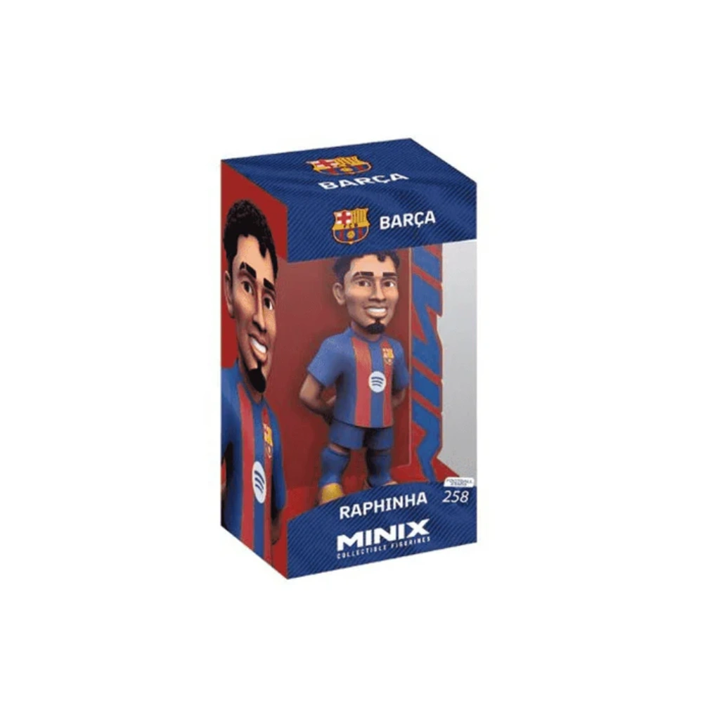 Minix FC Barcelona Raphinha Figure 12 cm Official PVC Collectible