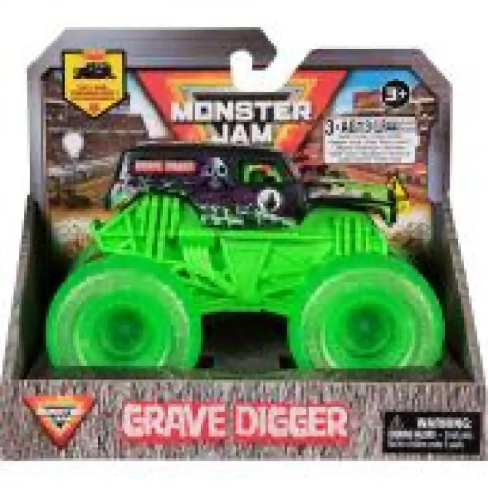 Monster Jam 1: 43 Truck Light Up Wheels A