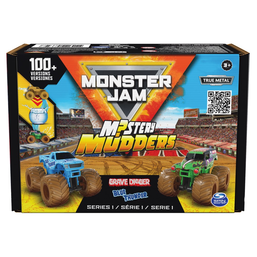 Monster Jam 1: 64 Mystery Mudders 2-Pack