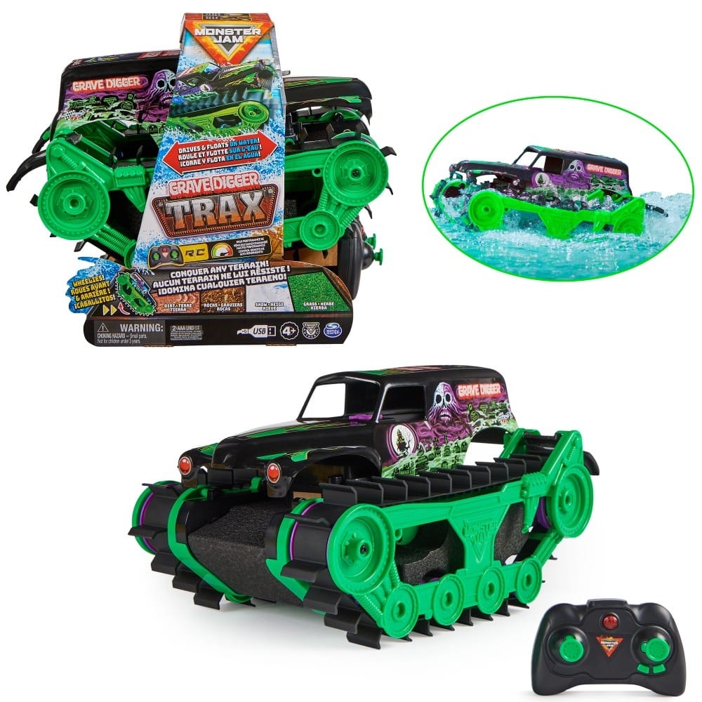 Monster Jam RC Grave Digger Trax