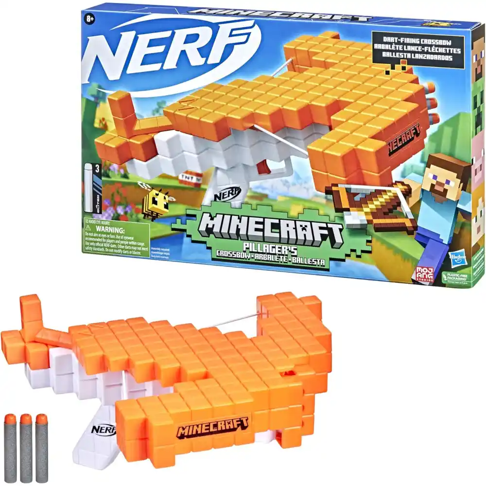 NERF MINECRAFT PILLAGERS CROSSBOW
