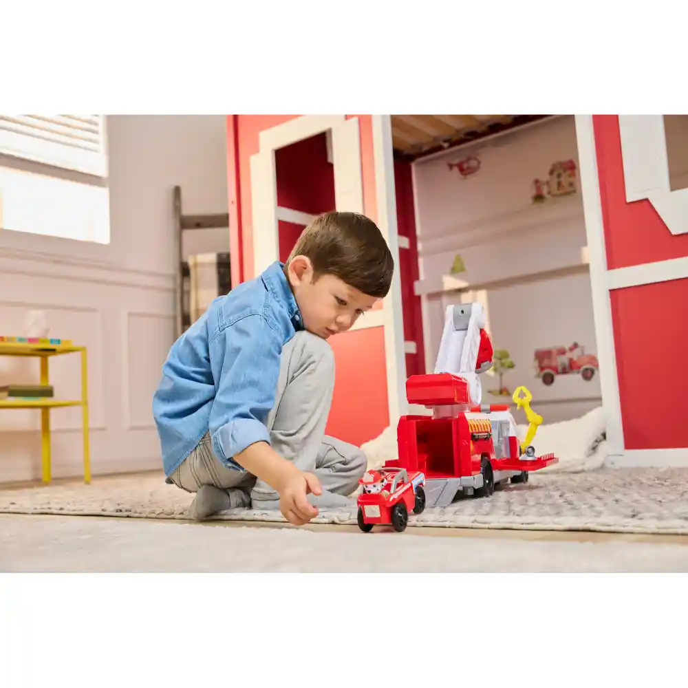 Paw Patrol Fire Rescue Dlx Fire Truck