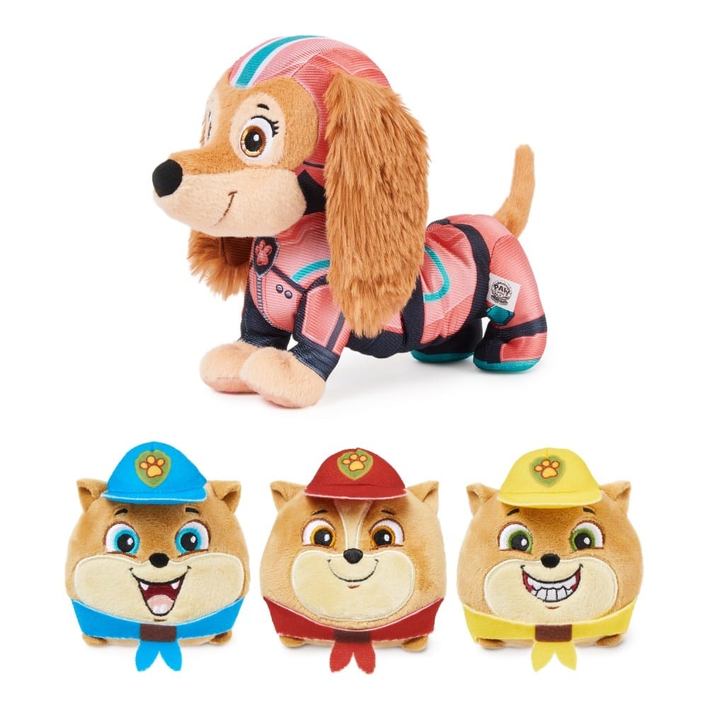 Paw Patrol Movie Plush Liberty & Jr.