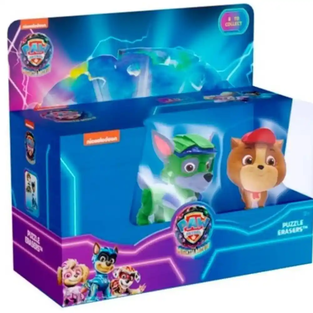 Paw Patrol The Mighty Movie 3D Puzzle Erasers