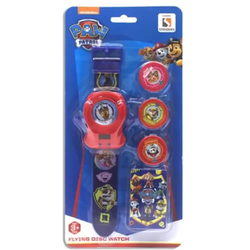 PAWPATROL FLYING DISC WATCH B/O