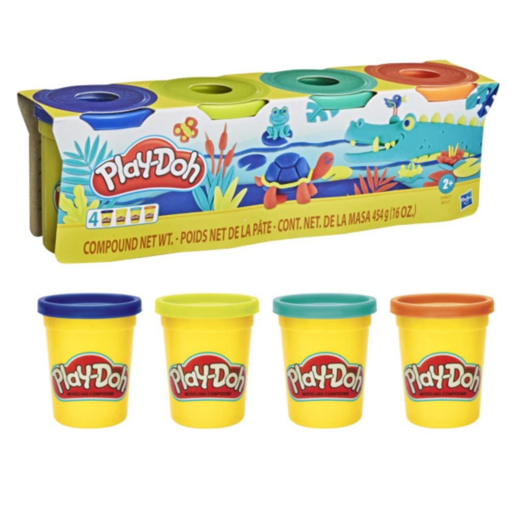 PLAY-DOH Wild 4-Pack (4oz)