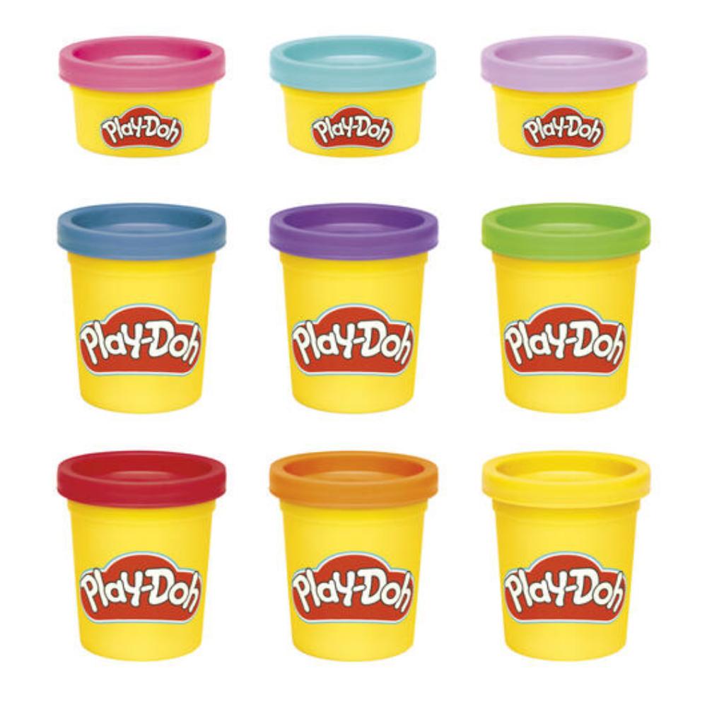 Play Doh Colorful 9-Pack Asst