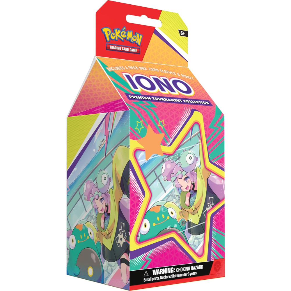Pokemon TCG: Iono Premium Tournament Collection Box