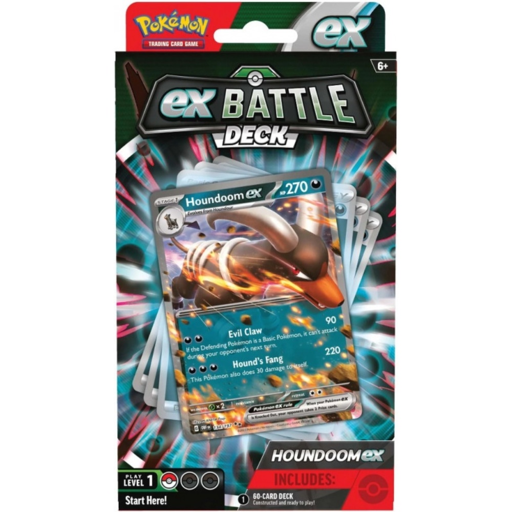 Pokemon TCG: ex Battle Decks: Melmetal ex or Houndoom ex (Assorted)