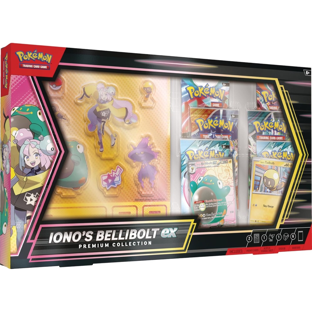 Pokemon TCG: Iono’s Bellibolt ex Premium Collection