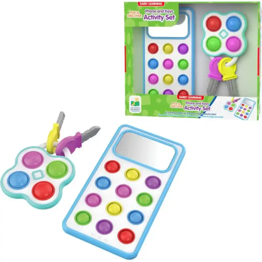 Pop and Discover Phone & Keys Activity S