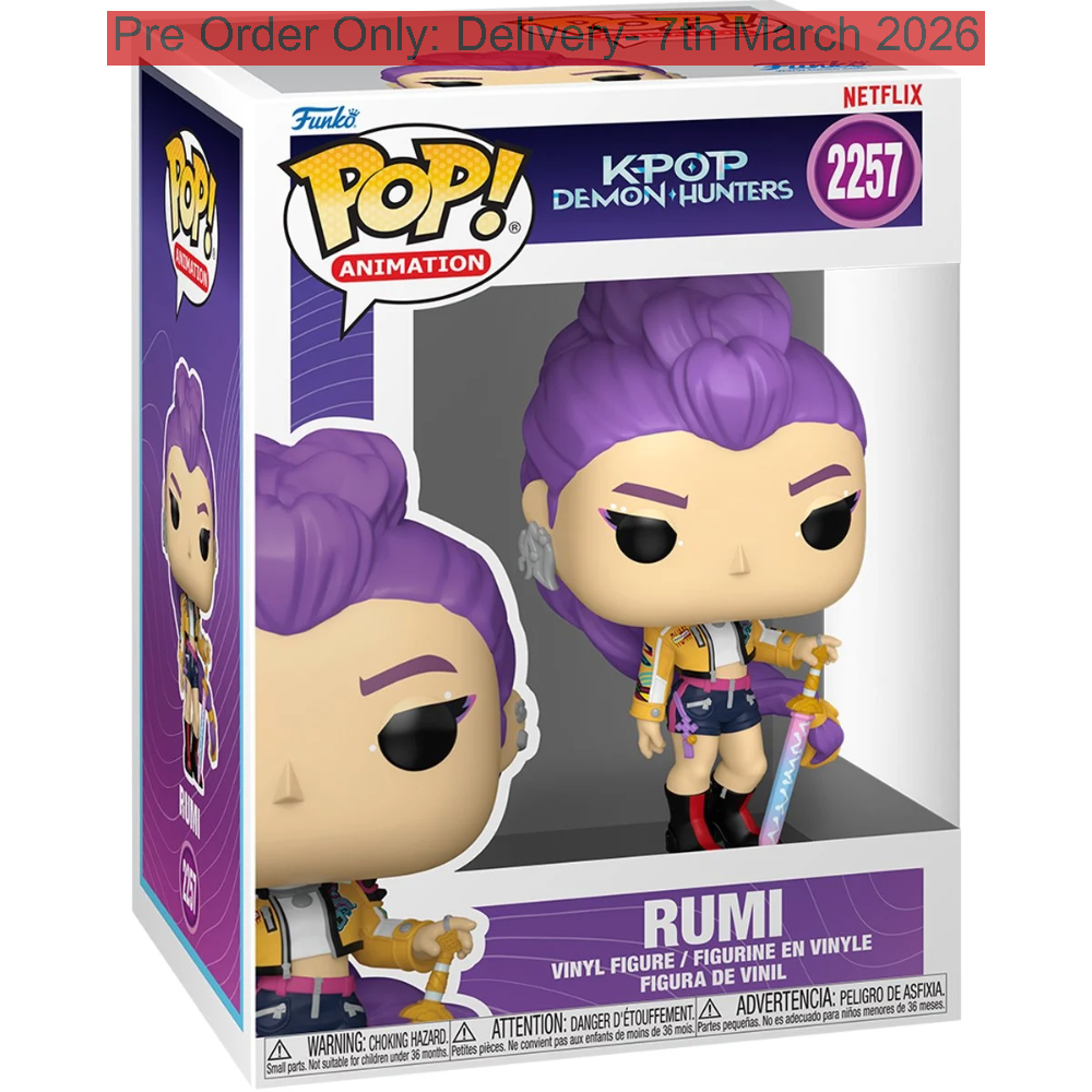 Pop! Animation: KPOP Demon Hunters – Rumi (Pre Order Only)