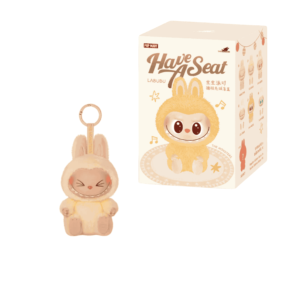 Labubu: The Monsters- Have a Seat Vinyl Plush Blind Box