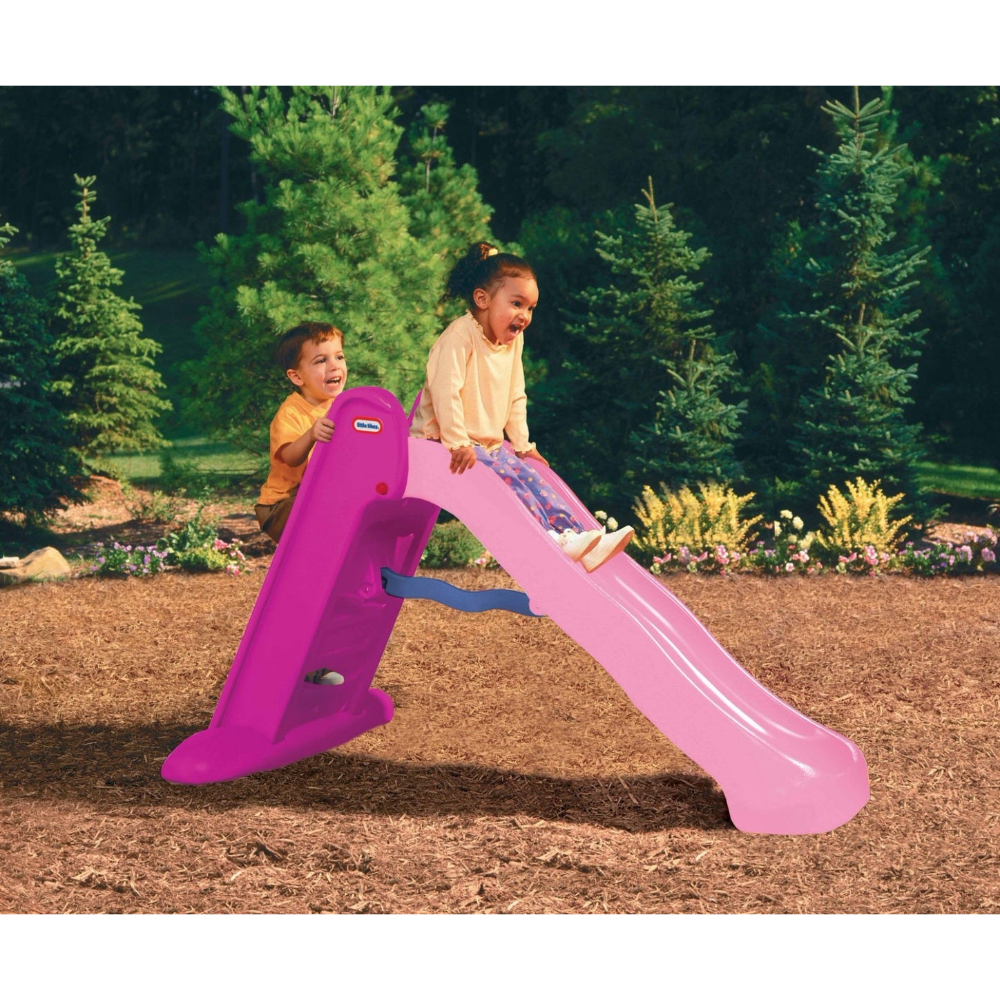 LITTLE TIKES LARGE SLIDE PINK