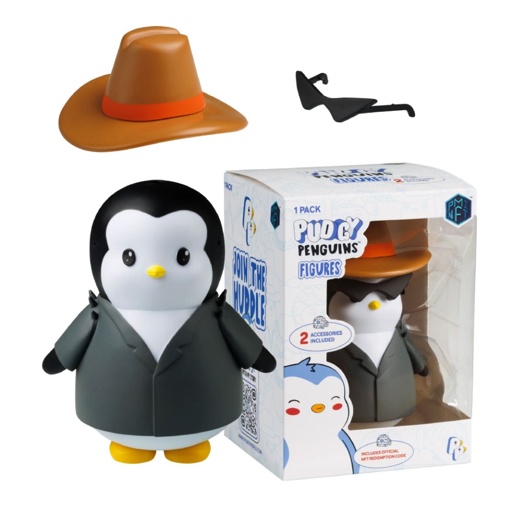 Pudgy Penguins NFT Fig 4. 5″ 1-PK with Accessories