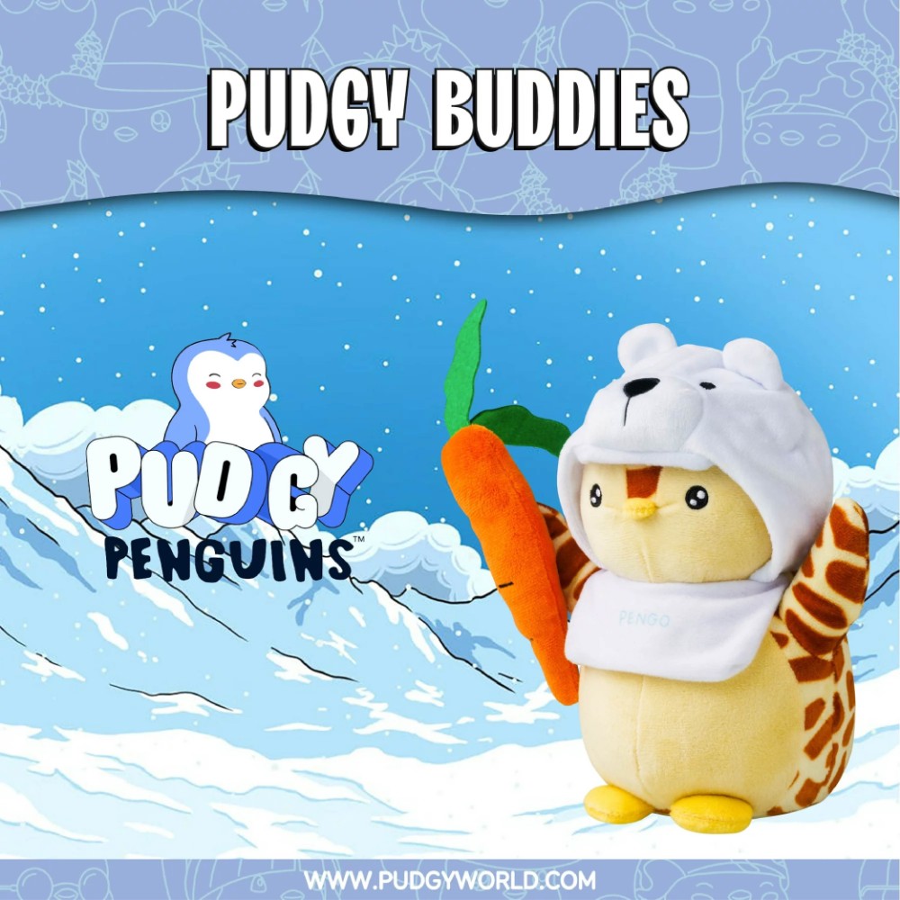 Pudgy Penguins NFT Plush Buddies 7. 8″ Assorted