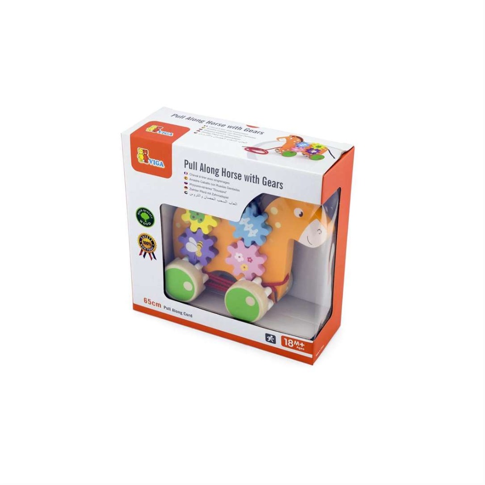 Pull Along Horse & Gears