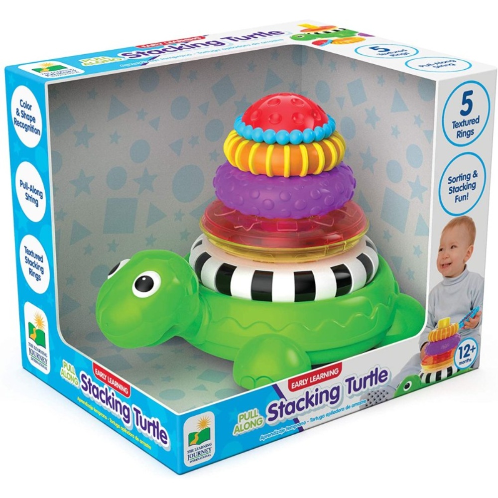 Pull Along Stacking Turtle