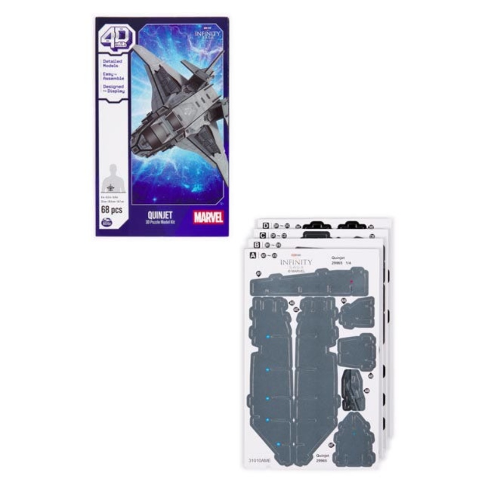 Puzzle 4D Marvel Quinjet