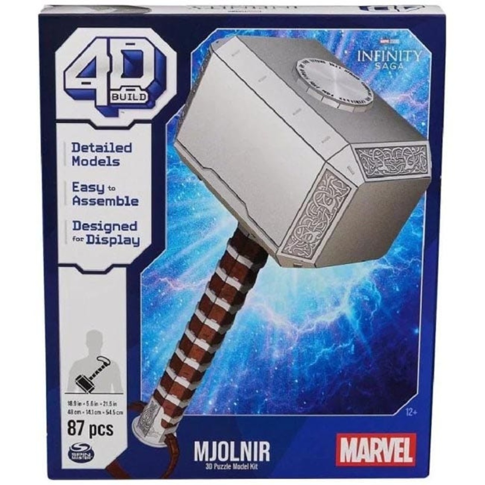 Puzzle 4D Marvel Thor Mjolnir Hammer