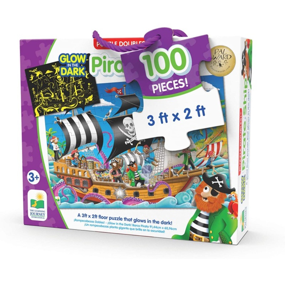 Puzzle Doubles – Glow In The Dark – Pirate Ship