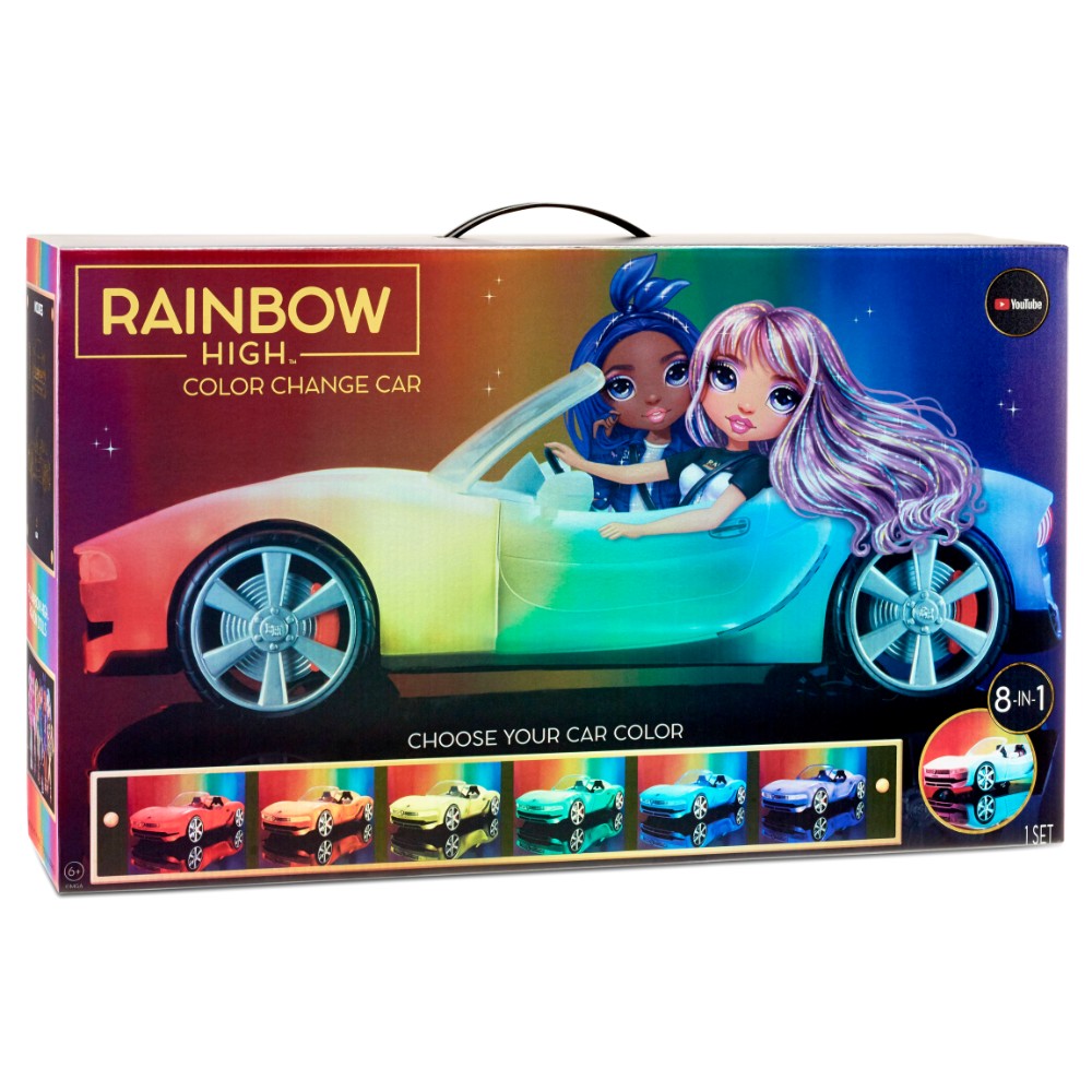 Rainbow High Color Change Car