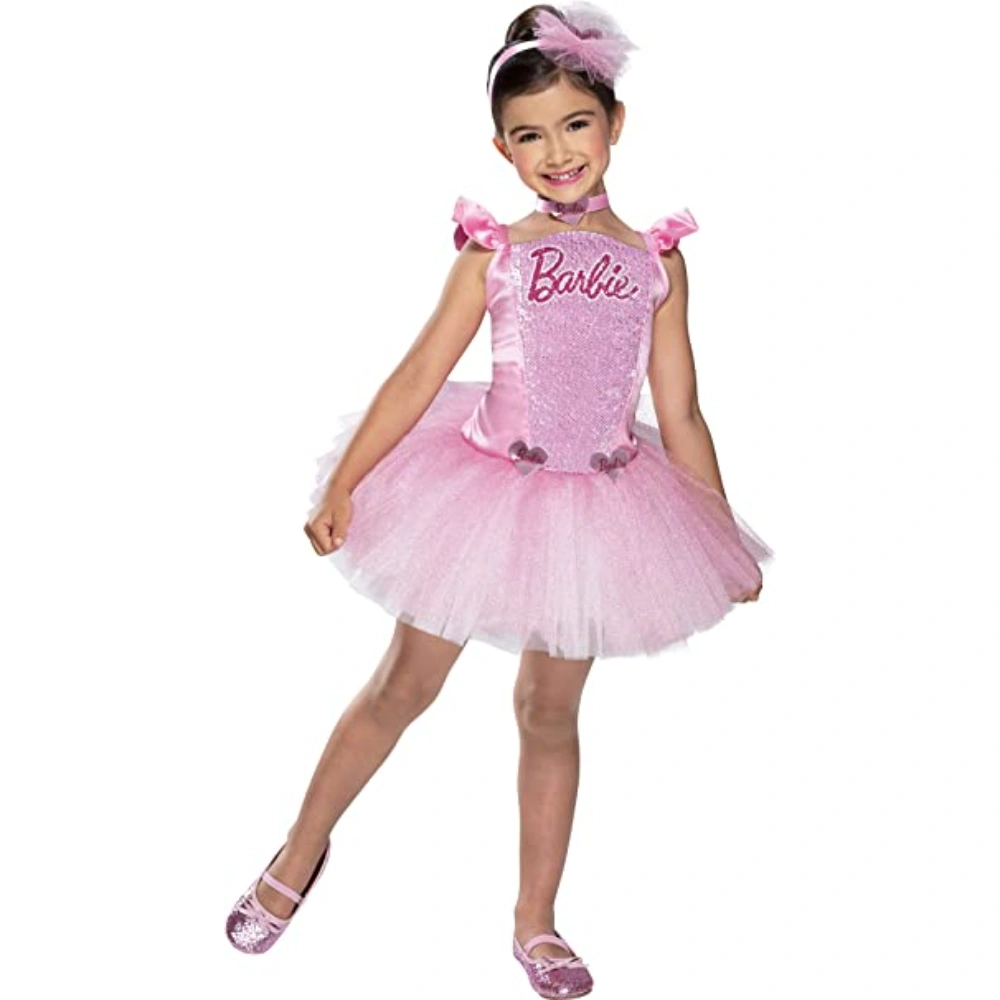 RUBIES – BARBIE BALLERINA TUTU COSTUME, MEDIUM