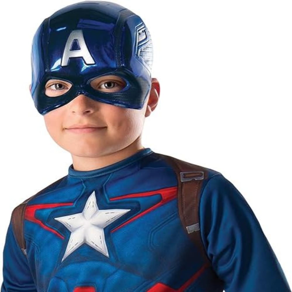Rubies Captain America Mettalic Mask