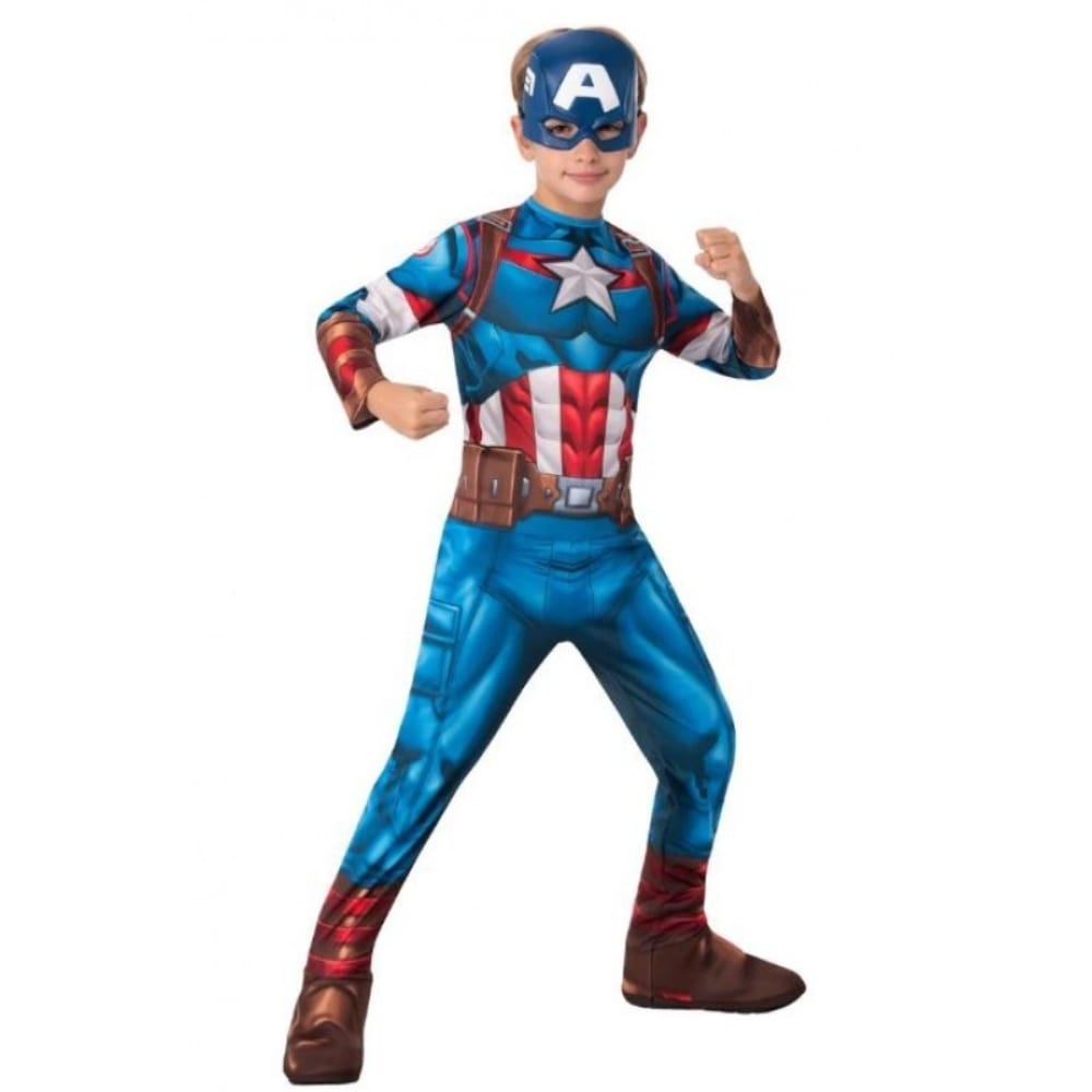 Rubies Costume Captain America Clsc (S)