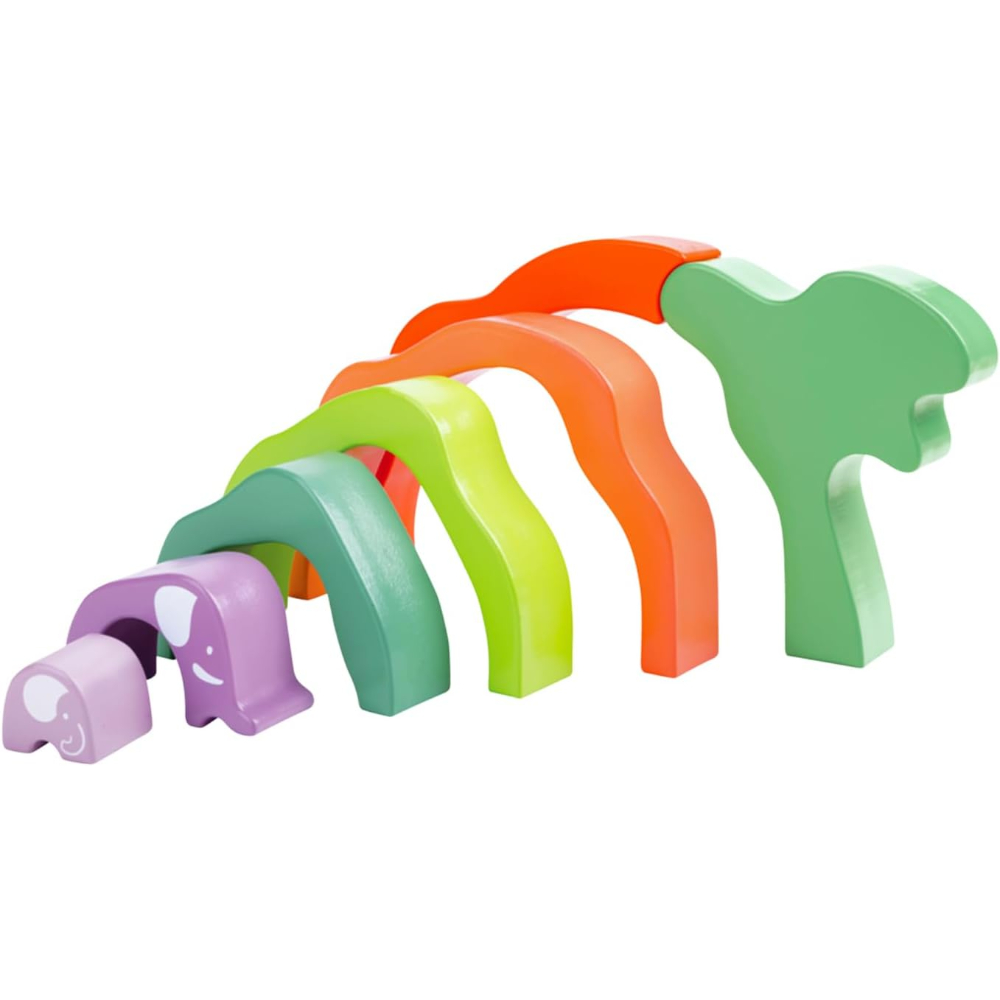 HAPE SAFARI ELEPHANT STACKING BLOCKS