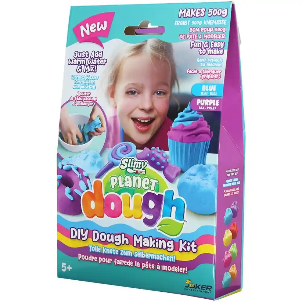 SLIMY PLANET DOUGH DIY 500G 4 COLOR