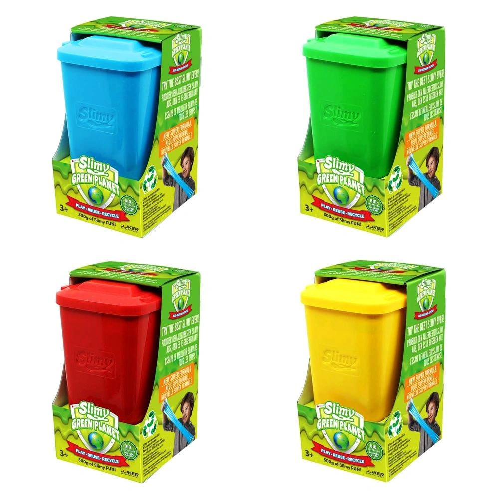 Slimy Small Recycle Bin 500Ml 5 Color Assortment, 1Piece