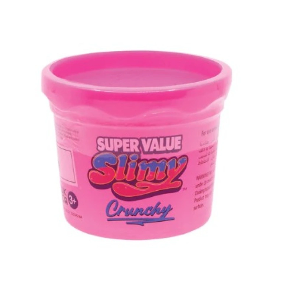 Slimy Super Value Crunchy Slime, Non-Toxic, Assorted 1 Piece