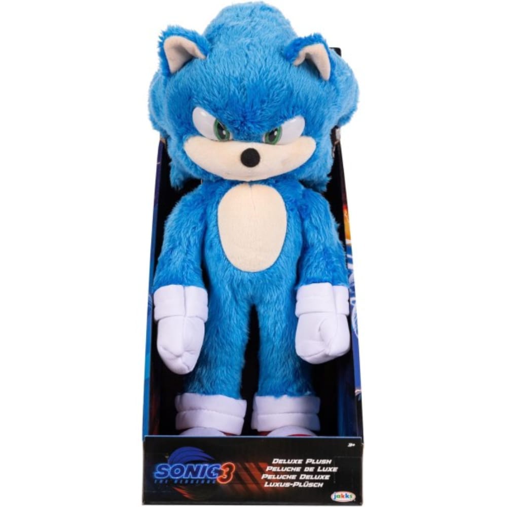 SONIC 3 MOVIE- 13″ DELUXE PLUSH – SONIC