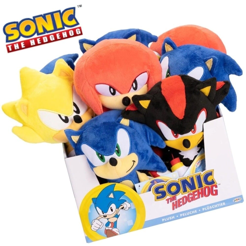Sonic Basic Plush 9″ Wave #9 Asst. 4