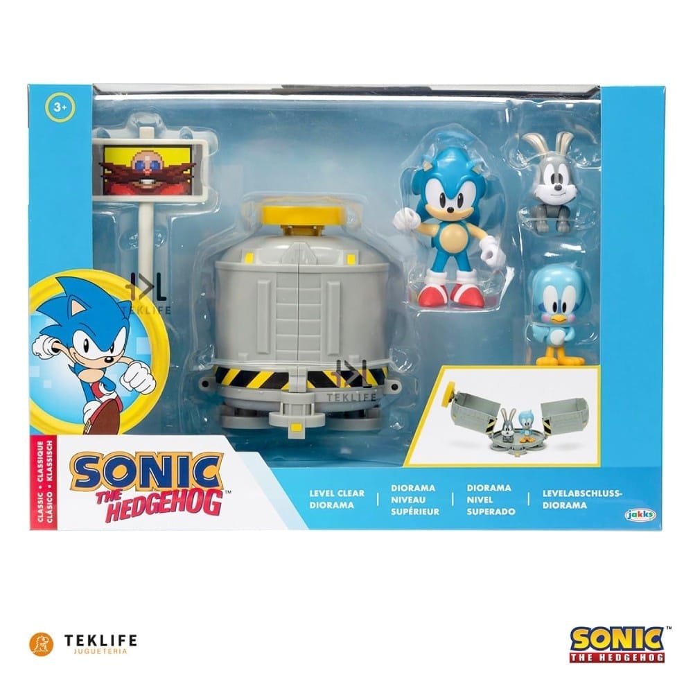 Sonic Level Clear Diorama Set