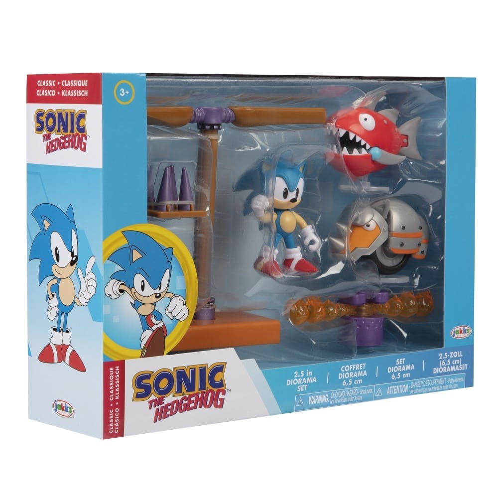 Sonic The Hedgehog 2. 5-Inch Playset